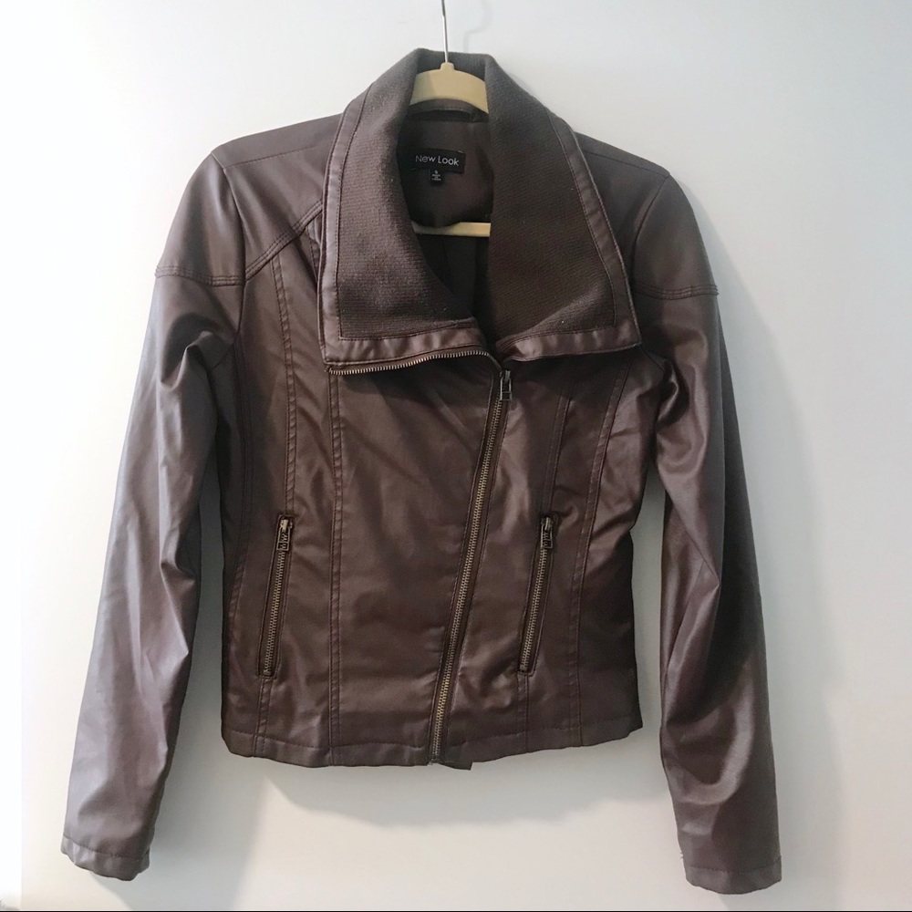 New Look Women’s Faux Leather Jacket